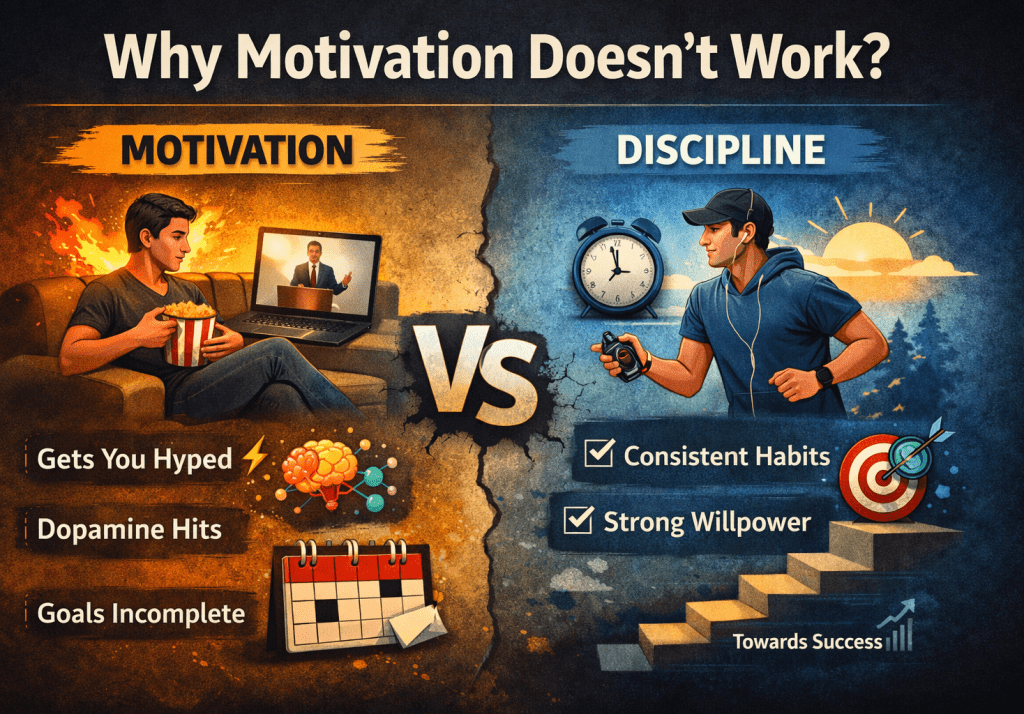 motivation kam kyu nhi karta